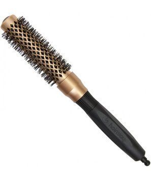 Hairway Термобрашинг Gold Ion&Ceramic, з кераміч. покриттям та іонізов. щетиною, &Oslash;25/37, роздільник 4250395415804 фото