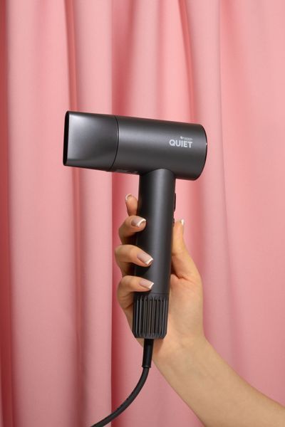 Hairway - Фен "QUIET", 1400 Вт, 320 г, тихий режим, насадка 4250395419888 фото