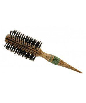 Hairway Брашинг Flexion, древесина с отверстиями 10мм, 100%щетинка кабана 20мм, 28/68мм, ручка-разделитель 4250395406147 фото