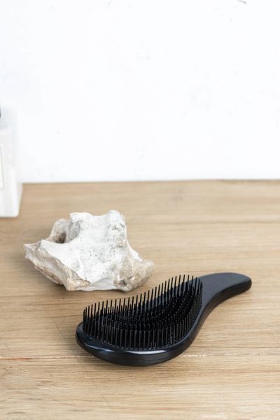 Hairway Щетка для распутывания "Easy Combing"/"Легкое расчесывание", 17рядная, черная, жесткая подушка 4250395412759 фото
